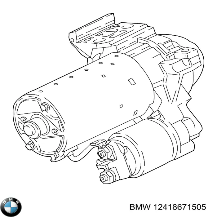 Rozrusznik BMW 8671505 cena, od 190,35 USD