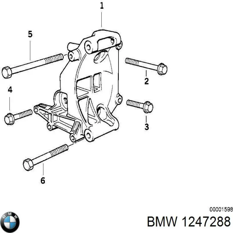 Alternator BMW 1247288 cena, od 78,32 USD