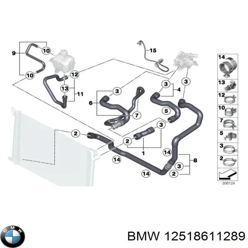 Do koszyka 12518611289 BMW 