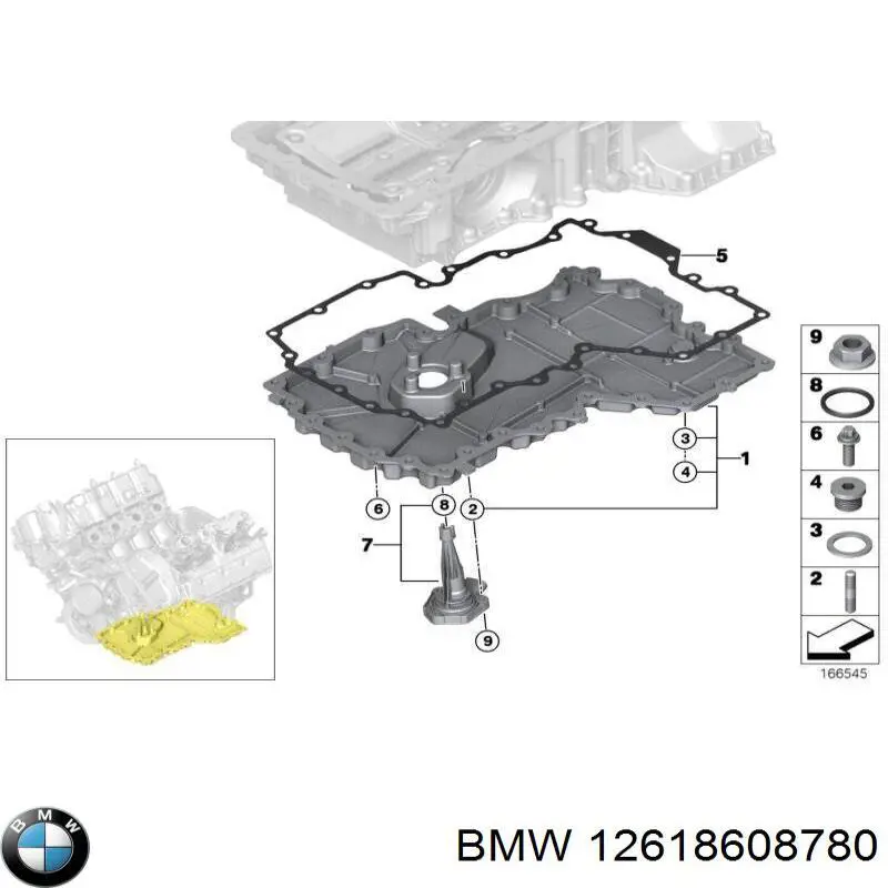 Czujnik poziomu oleju silnikowego BMW 12617636295 cena, od 58,35 USD