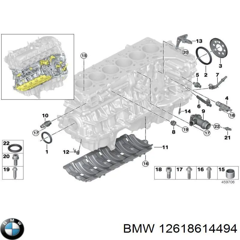 Czujnik ciśnienia oleju BMW 8614494 cena, od 75,75 USD