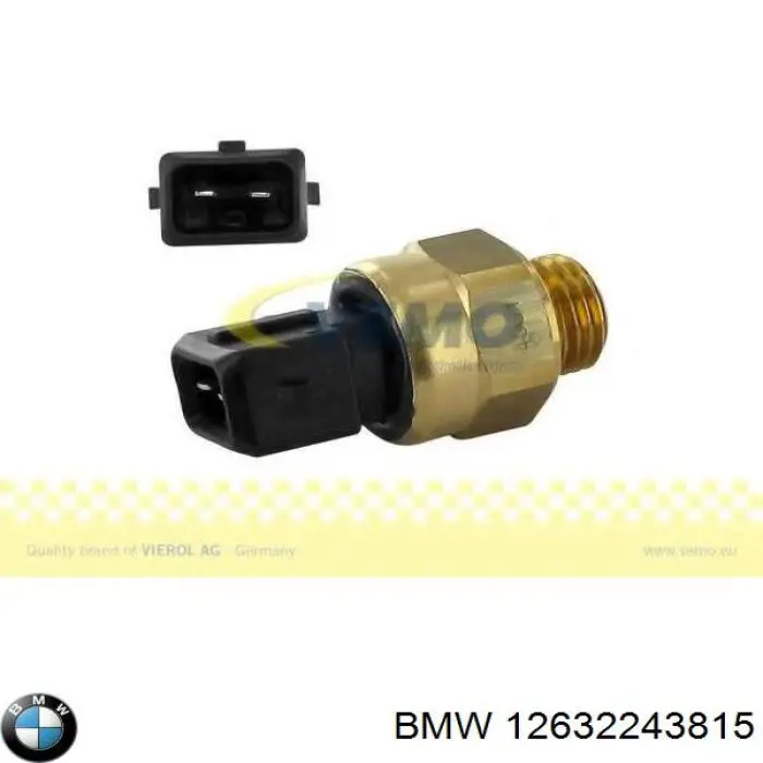 Do koszyka 12632243815 BMW Czujnik temperatury płynu chłodzącego