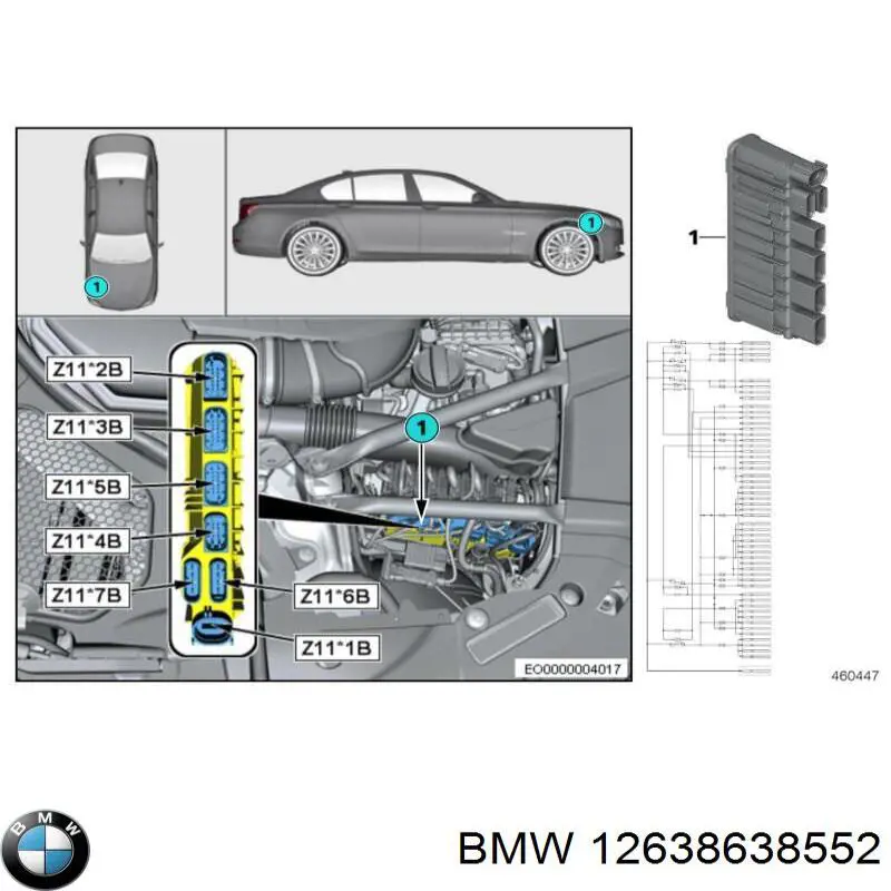Moduł przekaźnikowy BMW 12638638552 cena, od 141,75 USD