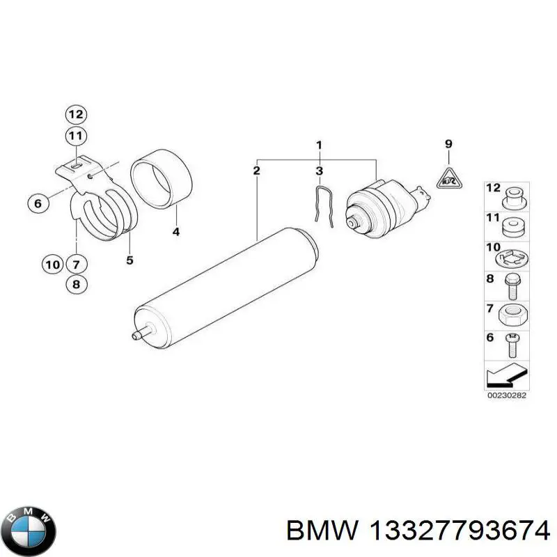 S115033 Polcar Filtr paliwa