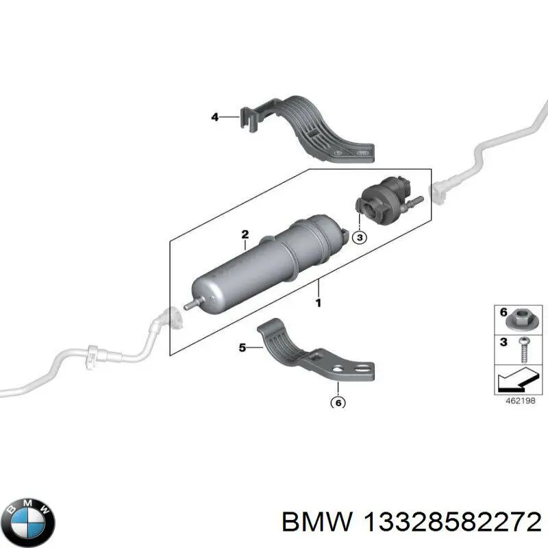 13328582272 BMW filtr paliwa