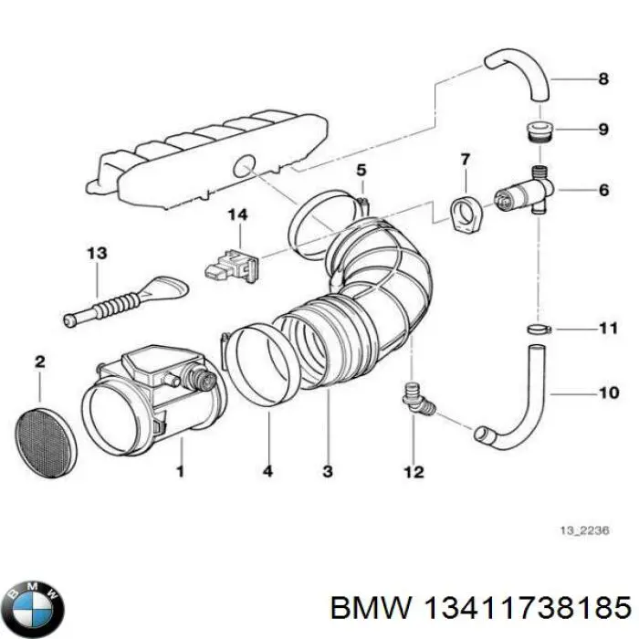  BMW 13411738185 cena, od 25,87 USD
