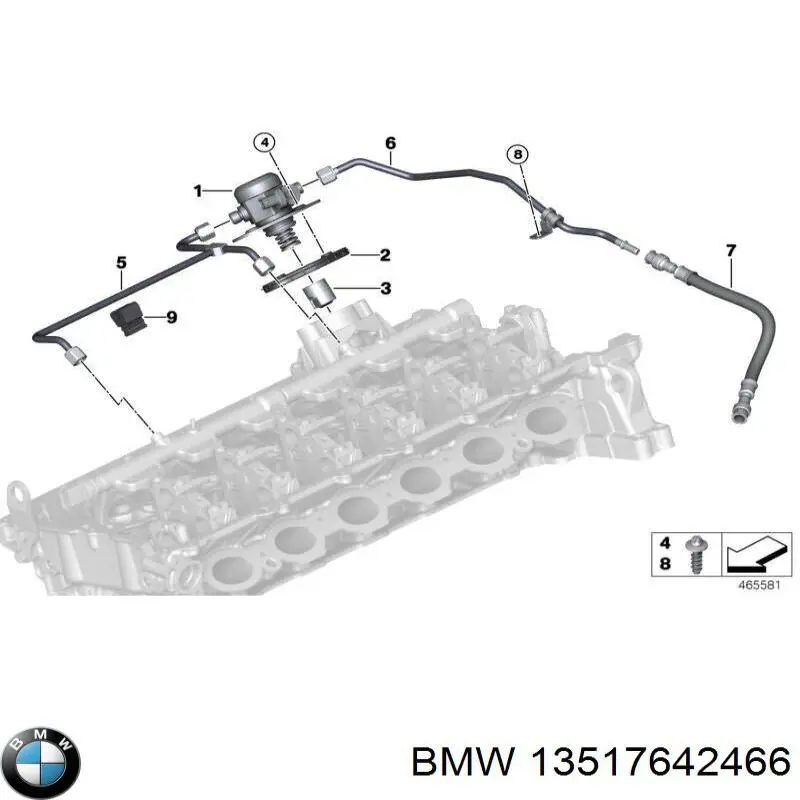 Pompa wtryskowa wysokiego ciśnienia do BMW 7 (G11, G12)