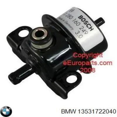 Do koszyka 13531722040 BMW Regulator ciśnienia paliwa w listwie paliwowej