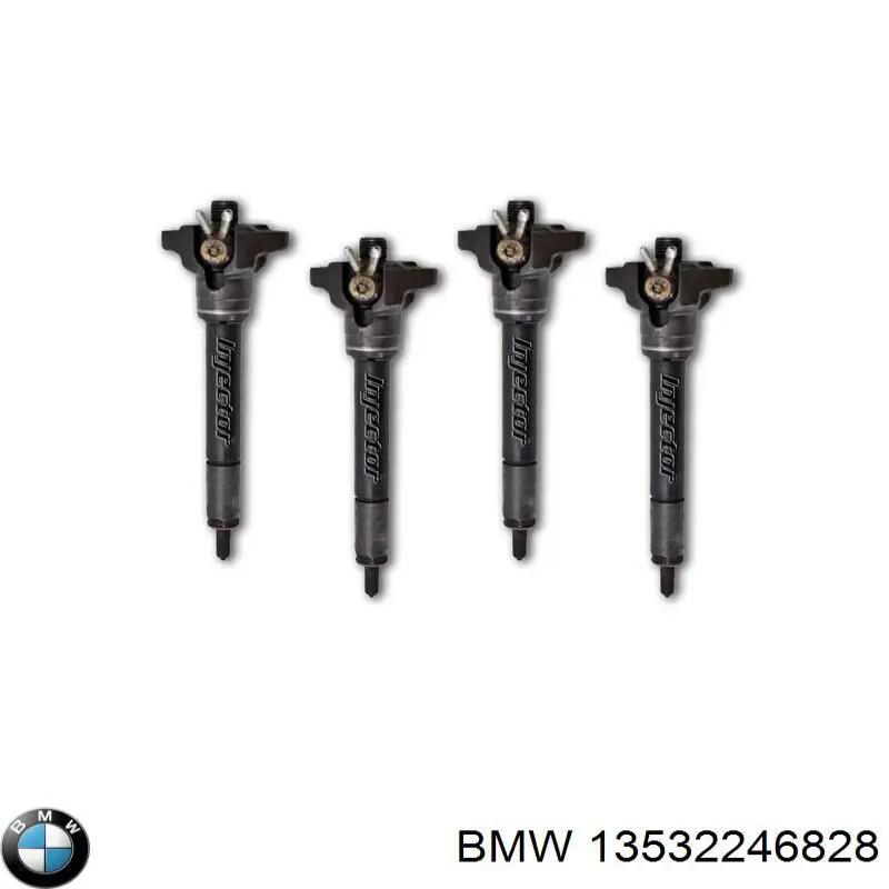 13532246828 BMW Wtryskiwacz paliwa