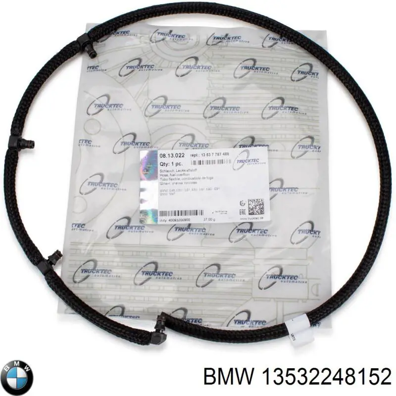 Rurka paliwa, zwrotna od wtryskiwaczy BMW 13532248152 cena, od 25,12 USD