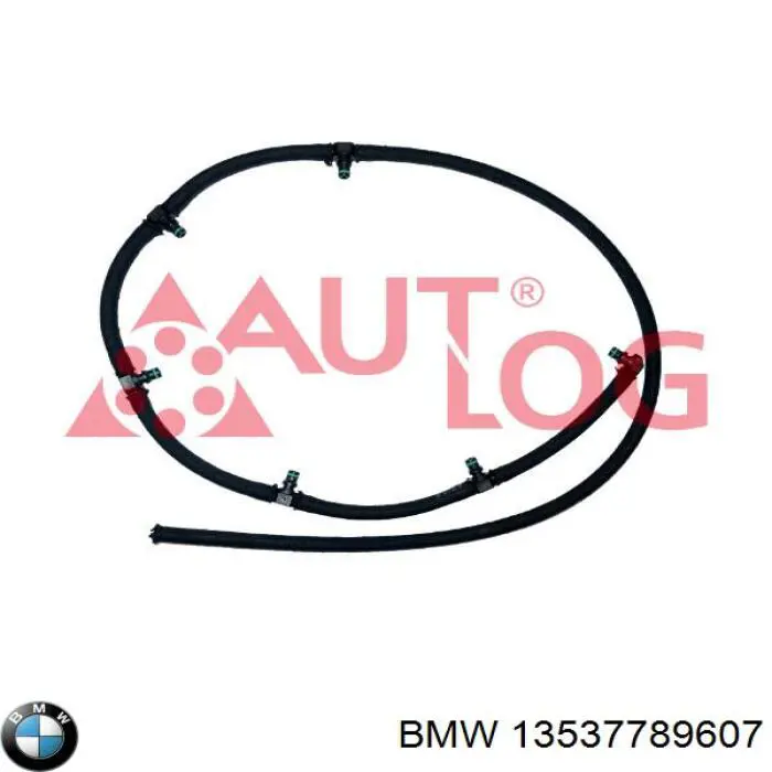 Do koszyka 13537789607 BMW Rurka paliwa, zwrotna od wtryskiwaczy