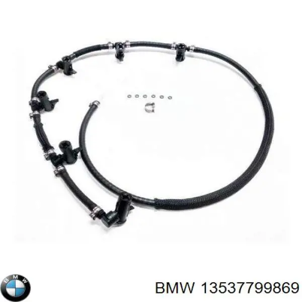 13537799869 BMW Rurka paliwa, zwrotna od wtryskiwaczy