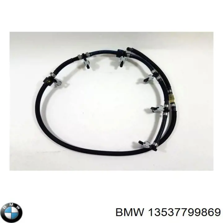 Do koszyka 13537799869 BMW Rurka paliwa, zwrotna od wtryskiwaczy