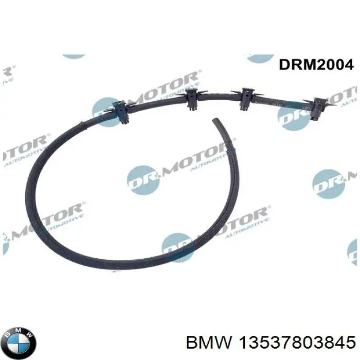 13537803845 BMW Rurka paliwa, zwrotna od wtryskiwaczy
