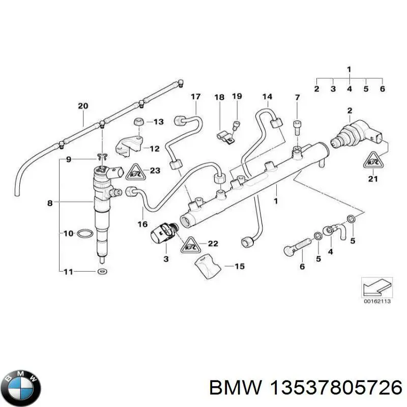 Rozdzielacz paliwa BMW 13537805726 cena, od 105,94 USD