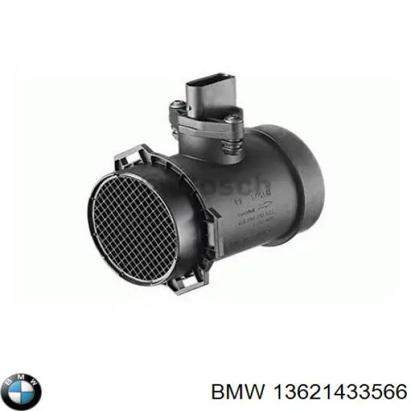 Do koszyka 13621433566 BMW Czujnik przepływu powietrza, przepływomierz powietrza M.A.F.
