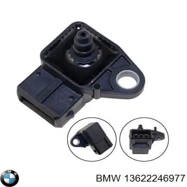 13622246977 BMW Czujnik ciśnienia w kolektorze ssącym, MAP