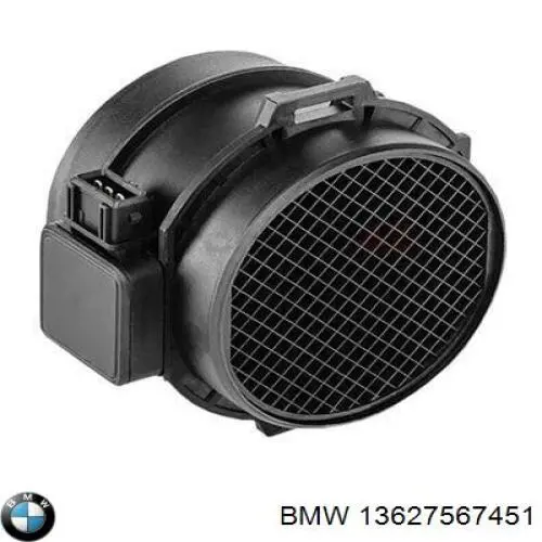 Czujnik przepływu powietrza, przepływomierz powietrza M.A.F. BMW 13627567451 cena, od 49,30 USD