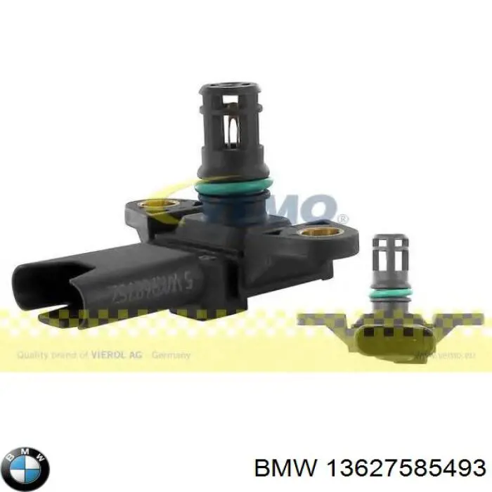 Do koszyka 13627585493 BMW Czujnik ciśnienia doładowania (powietrza w turbinę)