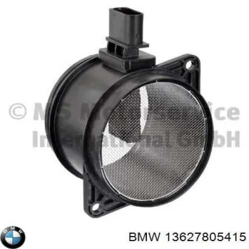 Czujnik przepływu powietrza, przepływomierz powietrza M.A.F. 13627805415 BMW