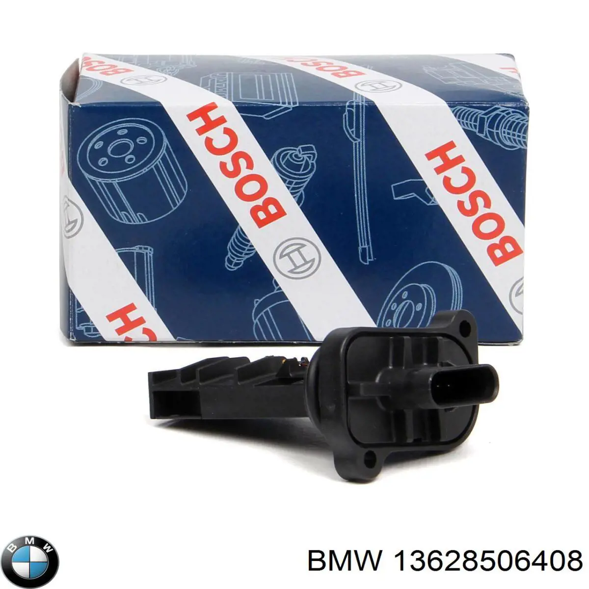 Czujnik przepływu powietrza, przepływomierz powietrza M.A.F. BMW 13628506408 cena, od 84,08 USD