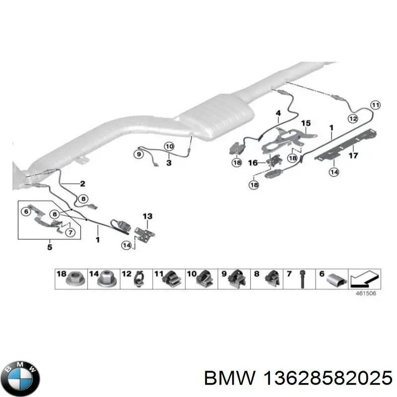Czujnik tlenków azotu NOX BMW 0281007688 cena, od 81,18 USD
