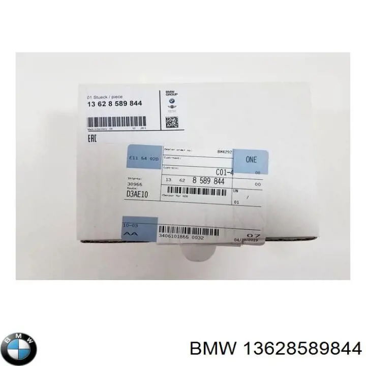 Do koszyka 13628576469 BMW Czujnik tlenków azotu NOX tylny