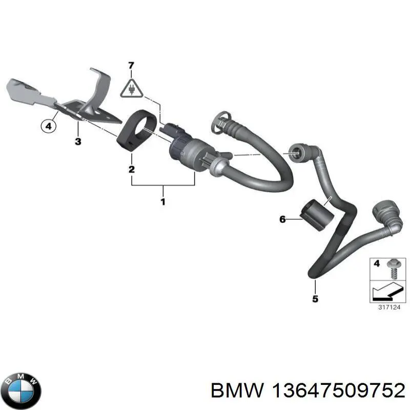 Pierścień uszczelniający wtryskiwacza BMW 13647509752 cena, od 1,37 USD