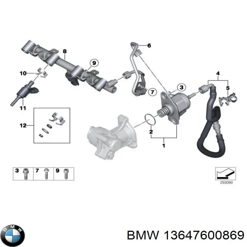 Zestaw naprawczy wtryskiwacza do BMW 1 (F21)