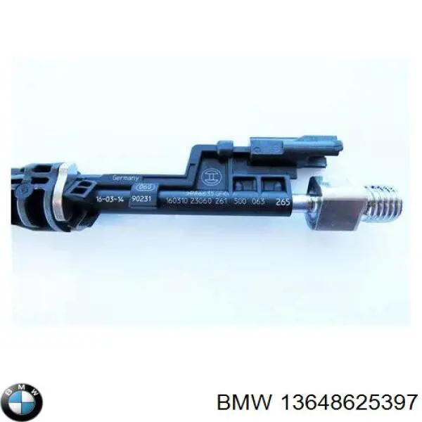 Wtryskiwacz paliwa BMW 13648625397