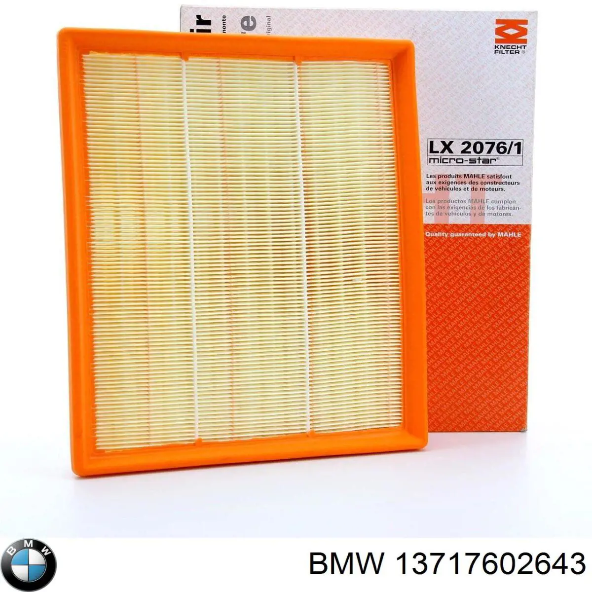 Filtr powietrza BMW 13717602643