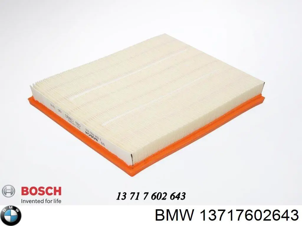 Filtr powietrza BMW 13717602643 cena, od 25,43 USD