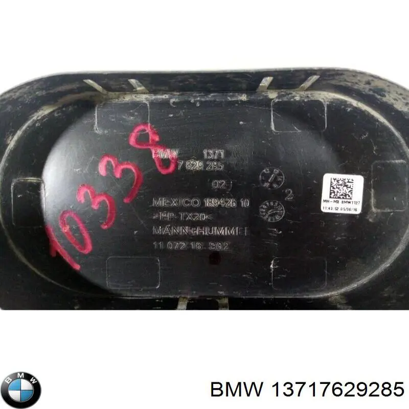 Obudowa filtra powietrza BMW 13717629285 cena, od 16,28 USD