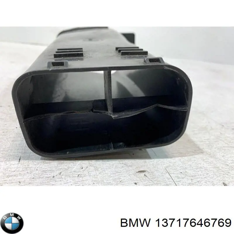 Do koszyka 13717646769 BMW Króciec powietrza, wlot filtra powietrznego