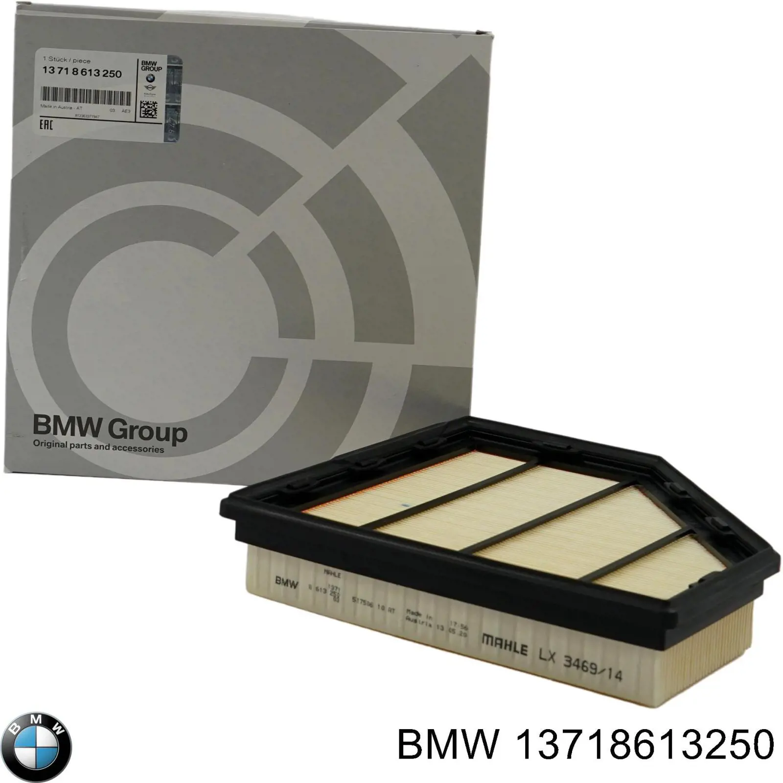 Do koszyka 13718613250 BMW Filtr powietrza