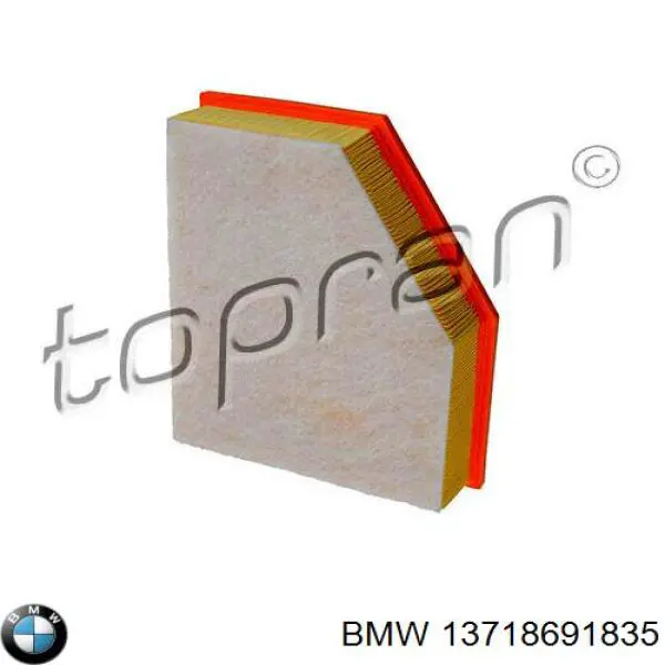 Filtr powietrza BMW 13718691835 cena, od 36,08 USD