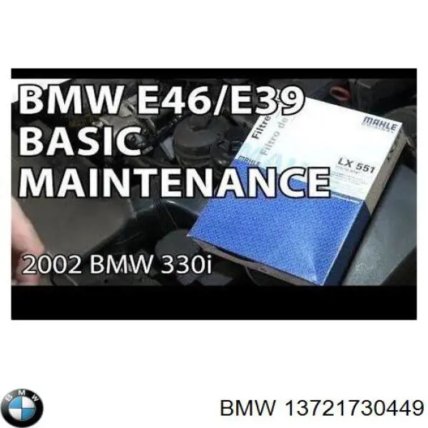 Filtr powietrza 13721730449 BMW