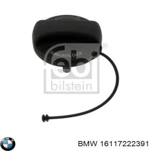 16117222391 BMW Korek wlewu paliwa