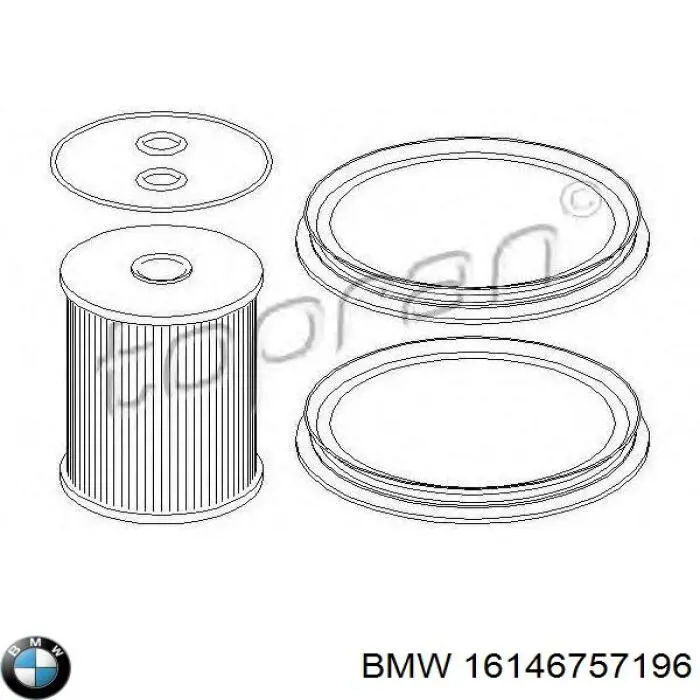Do koszyka 16146757196 BMW Filtr paliwa
