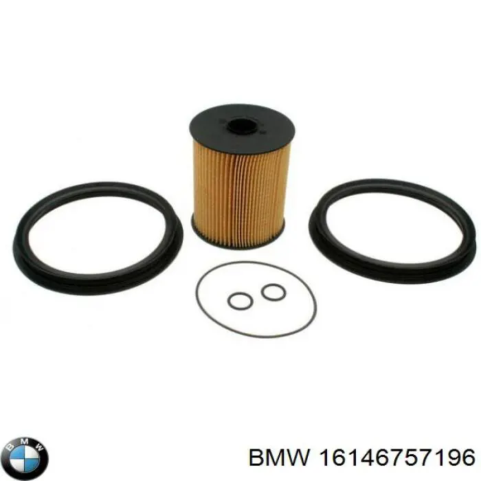 Filtr paliwa BMW 16146757196 cena, od 17,13 USD