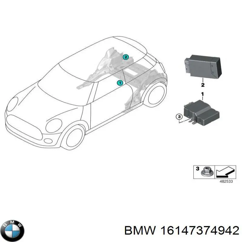 Sterownik pompy paliwa do BMW 2 (F45)