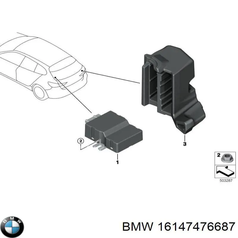 Sterownik pompy paliwa do BMW 2 (F46)