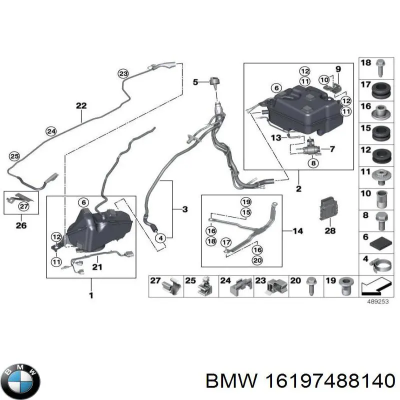 Sterownik AD BLUE BMW 16197488140 cena, od 183,88 USD
