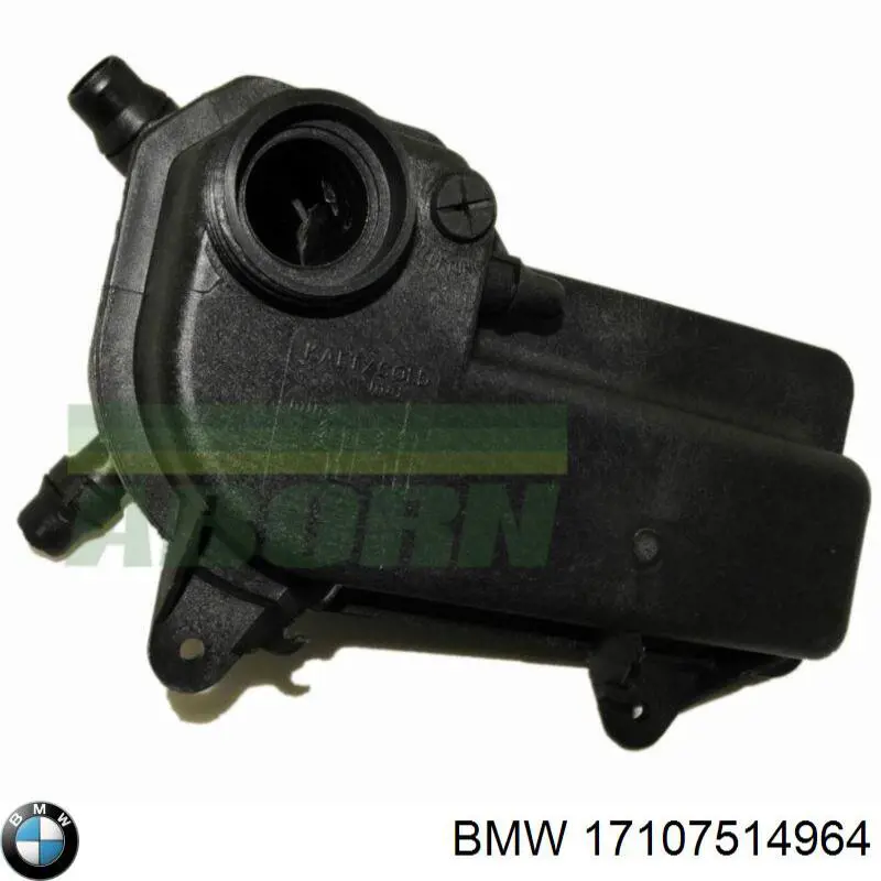 Do koszyka 17107514964 BMW Zbiorniczek wyrównawczy układu chłodzenia