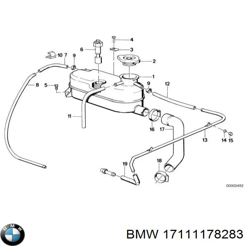A0005010015 Mercedes Pokrywa (korek) chłodnicy