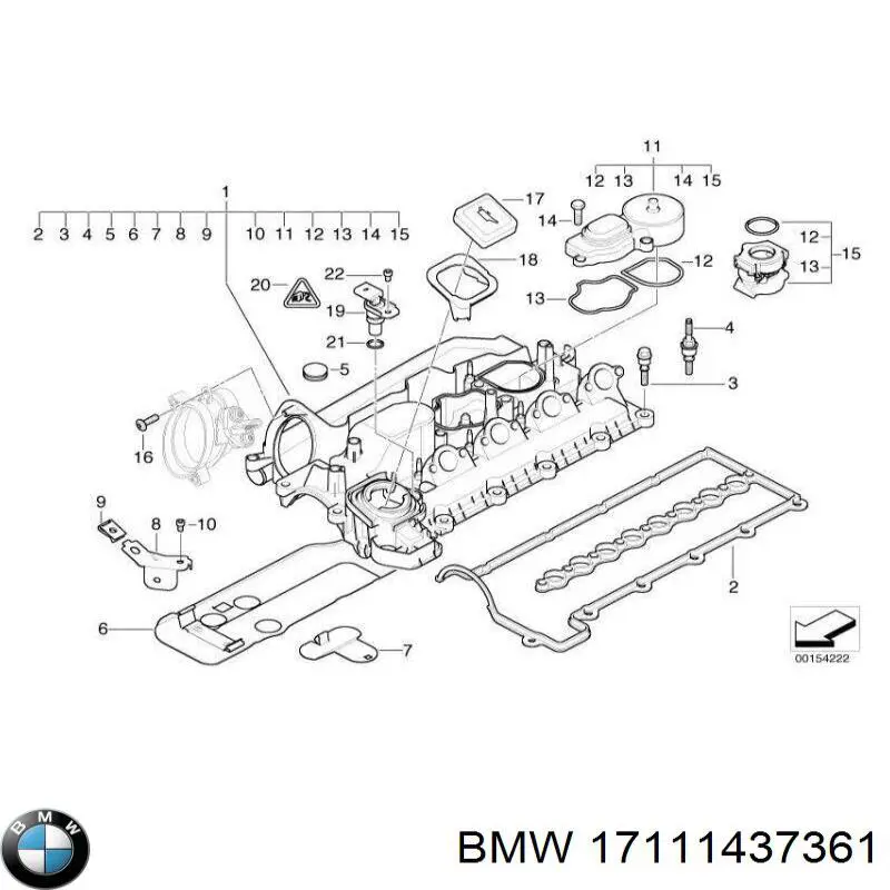 Pokrywa (korek) chłodnicy BMW 17111437361 cena, od 5,63 USD
