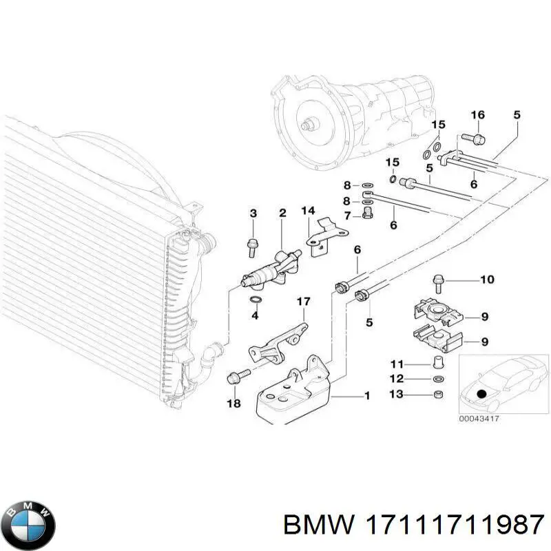 Uszczelka korka wlewu oleju BMW 17111711987 cena, od 1,07 USD
