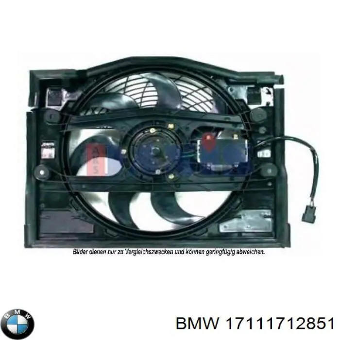 Chłodnica silnika 17111712851 BMW