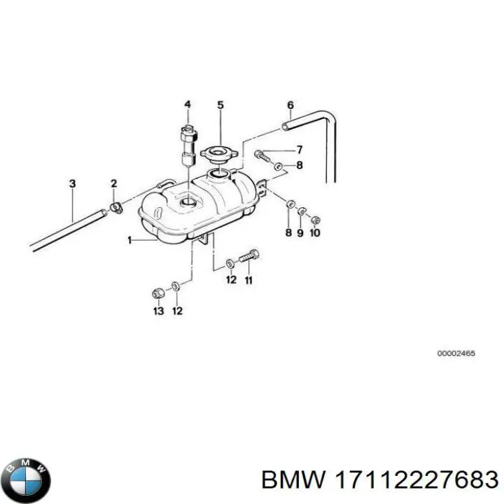 Do koszyka 2143089905 Nissan/Infiniti Pokrywa (korek) chłodnicy