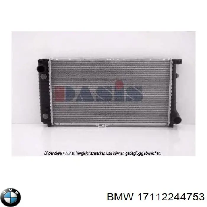 Chłodnica silnika BMW 17112244753 cena, od 106,36 USD